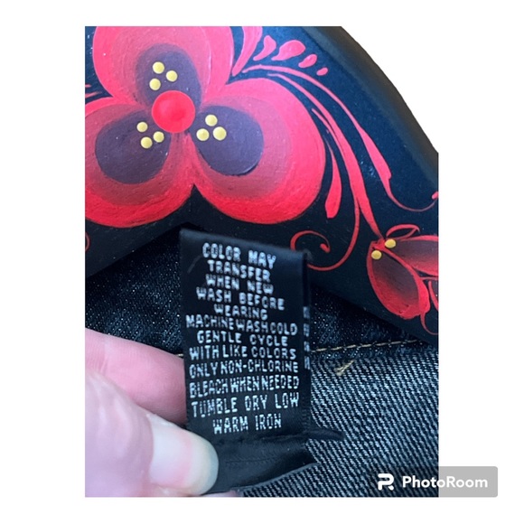 EUC INC International Concepts Denim Jacket ~ SMALL - Picture 5 of 11